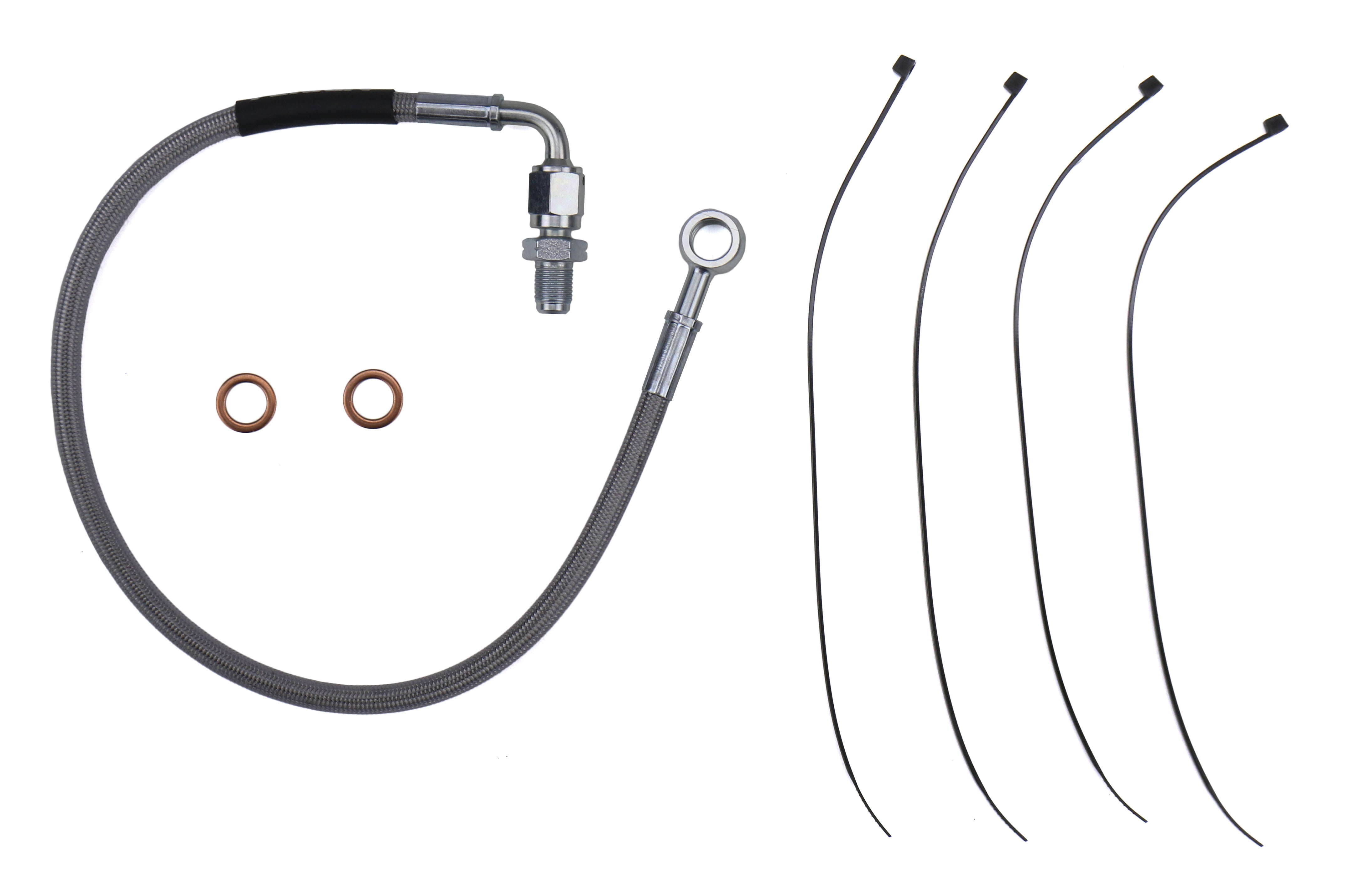 PERRIN Performance Braided Clutch Line - 2015-2021 Subaru WRX / STI